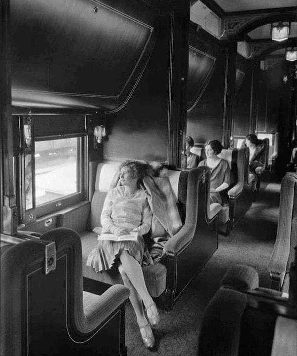 11. 1929 yılındaki birinci sınıf tren bölümünün görünüşü: