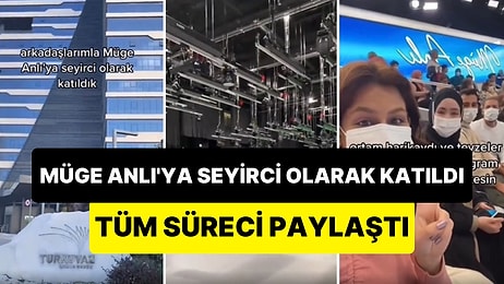 Arkadaşı ile Birlikte Müge Anlı'nın Programına Seyirci Olarak Katılan Genç Tüm Süreci Paylaştı