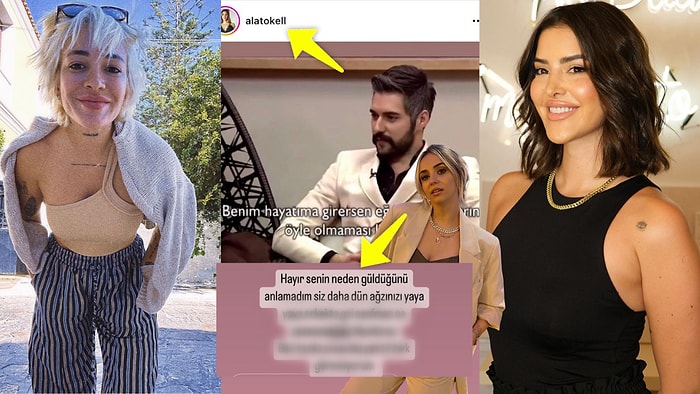 Kısmetse Olur Semih Kurtulmuş'un Eşi Gizem, Kocası ile Dalga Geçen Ala Tokel ve Aleyna Şen'e Ateş Püskürdü!