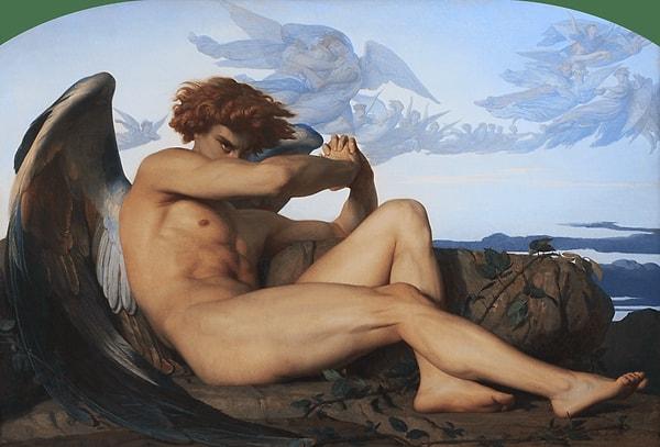 47. 1847: "Fallen Angel", Alexandre Cabanel