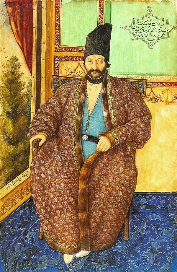 56. 1856: "Portrait of Ardashir Mirza", Sani al Mulk