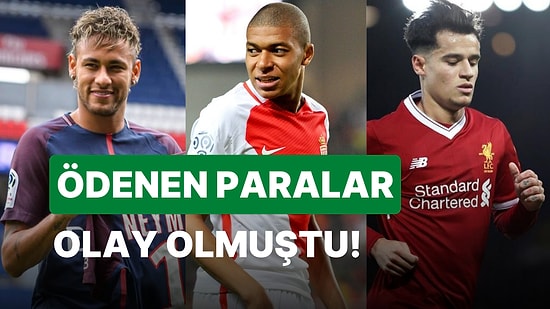 Futbol Tarihinde Rekor Bonservis Bedeli İle Transfer Edilen Futbolcular!