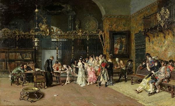 70. 1870: "İspanyol Düğünü", Marià Fortuny