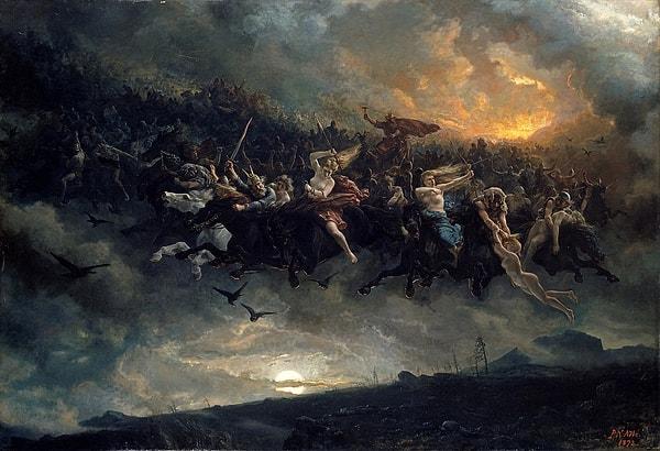 72. 1872: "Odin'in Vahşi Avı", Peter Nicolai