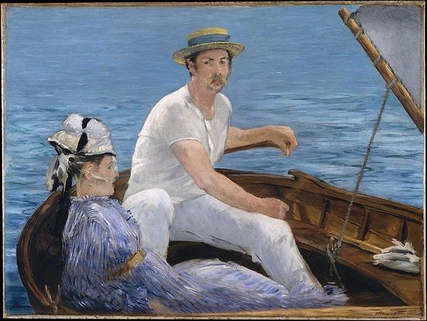 74. 1874: "Boating", Edouard Manet