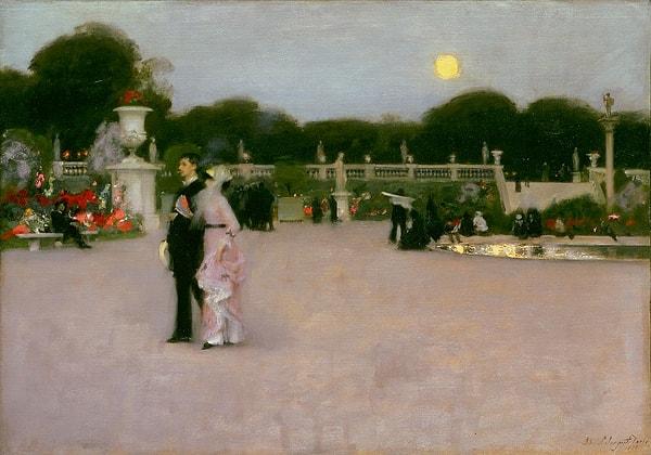79. 1879: "In the Luxembourg Garden", John Singer Sargent