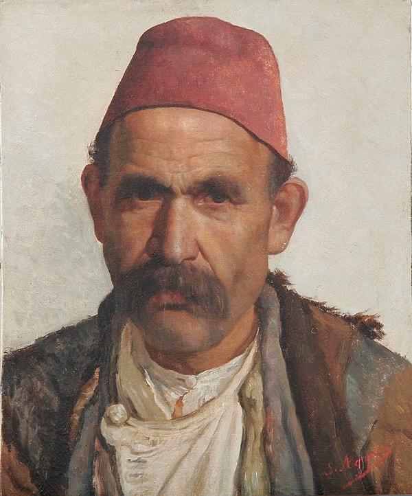 82. 1882: "Portrait of a Hamal from Moush", Simon Agopyan