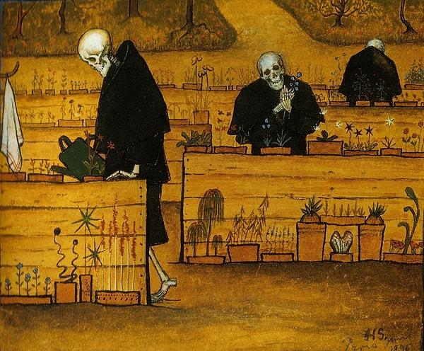96. 1896: "Garden of Death", Hugo Simberg