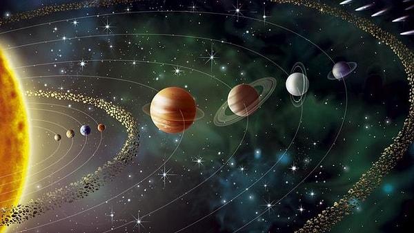 4. En büyük uyduya sahip gezegen hangisidir?