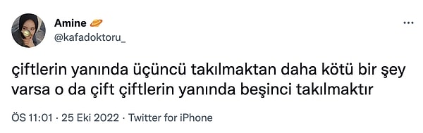 1. Beşinci olmak...