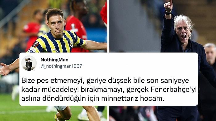 Rennes Karşısında 3-0 Geriden Gelip Galibiyeti Kaçıran Fenerbahçe'ye Sosyal Medyadan Gelen Övgüler