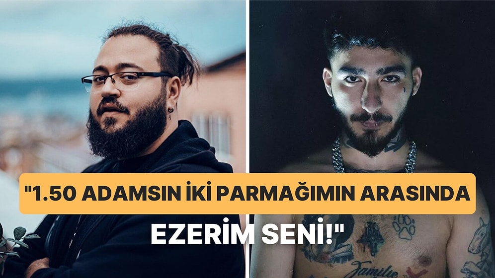 Uzi ve Jahrein Canlı Yayından Sonra Birbirine Girdi: Tehditler Havada Uçuştu!