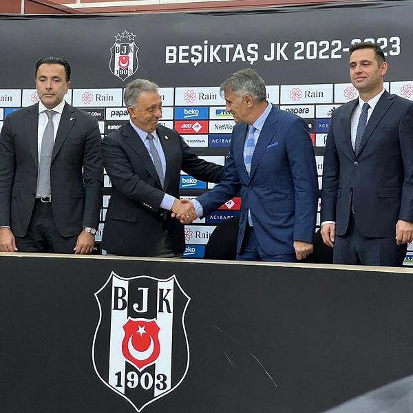 Beşiktaş, teknik direktör Şenol Güneş'le 2023-2024 sezonu sonuna kadar anlaşmaya vardıklarını açıkladı. Basın toplantısında konuşan Şenol Güneş'in söylediği özlü sözler ise sosyal medyanın gündemine oturdu.