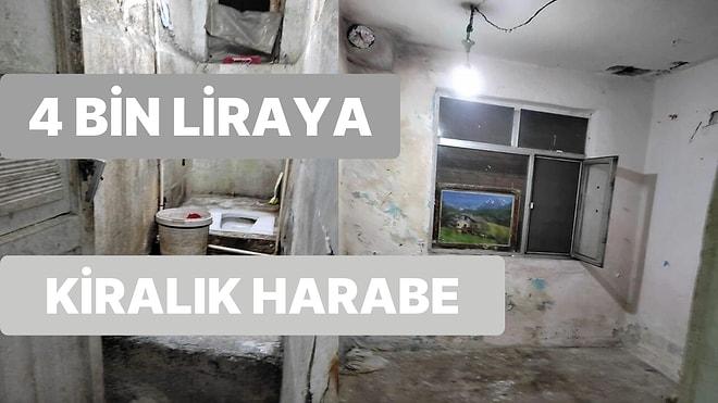 İstanbul Esenler'de 4 Bin Liraya Daire Bulduğu İçin Sevinen Vatandaş Ev Diye Harabeyle Karşılaştı