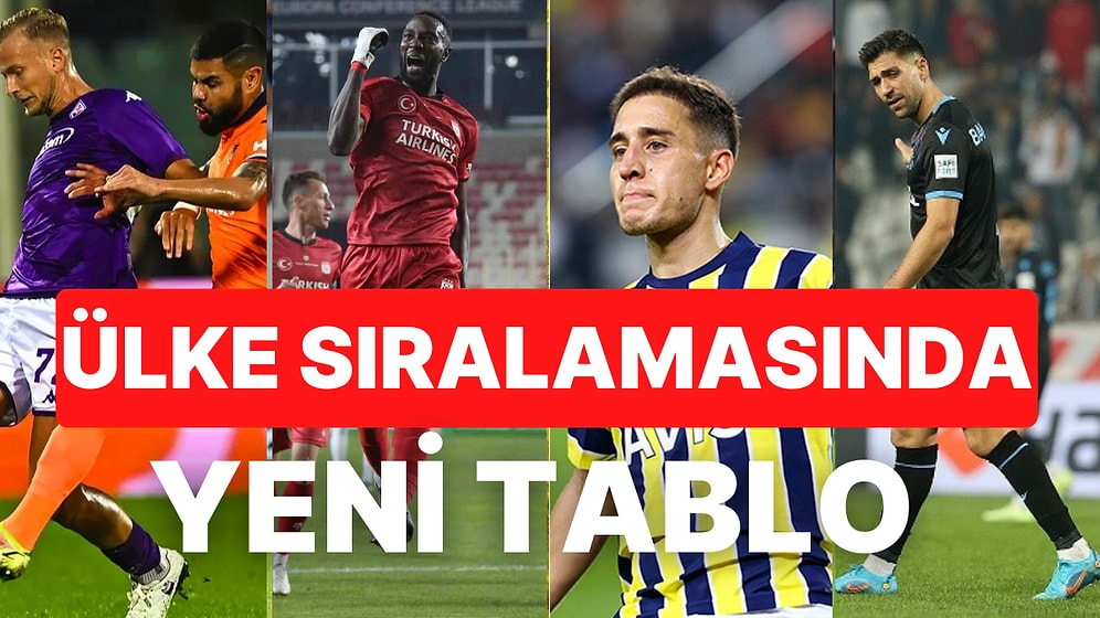 Yükselişimiz Sürüyor! 5. Hafta Maçlarının Ardından UEFA Ülke Puanı Sıralaması Nasıl Değişti?