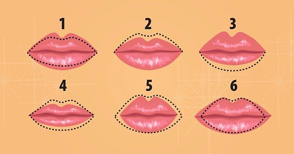 2. Hangisi senin dudak şekline benziyor?