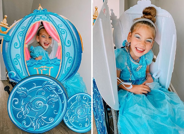 9. Прекрасная Золушка в своей карете