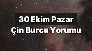 30 Ekim Pazar Çin Burcuna Göre Günün Nasıl Geçecek?