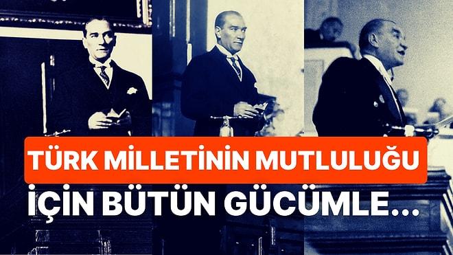 Cumhurbaşkanı Olmak Liyakat İster: Atatürk'ümüzün Reisicumhur Olarak Nasıl Yemin Ettiğini Biliyor musunuz?