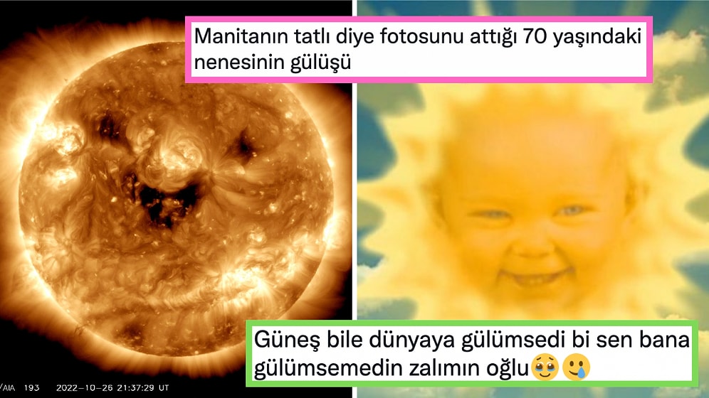 NASA'nın Güneş'in Gülüşünü Yakaladığı Anlar Goygoycuların Eline Fena Halde Düştü!