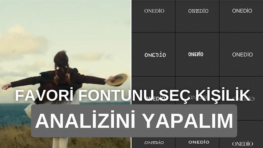Favori Fontunu Seç Kişilik Analizini Yapalım