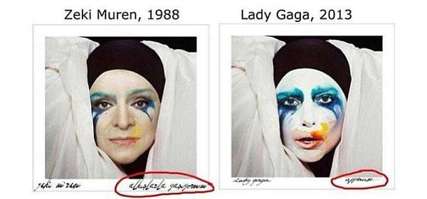5. İddia: Lady Gaga Zeki Müren’in fotoğrafını kopyaladı.