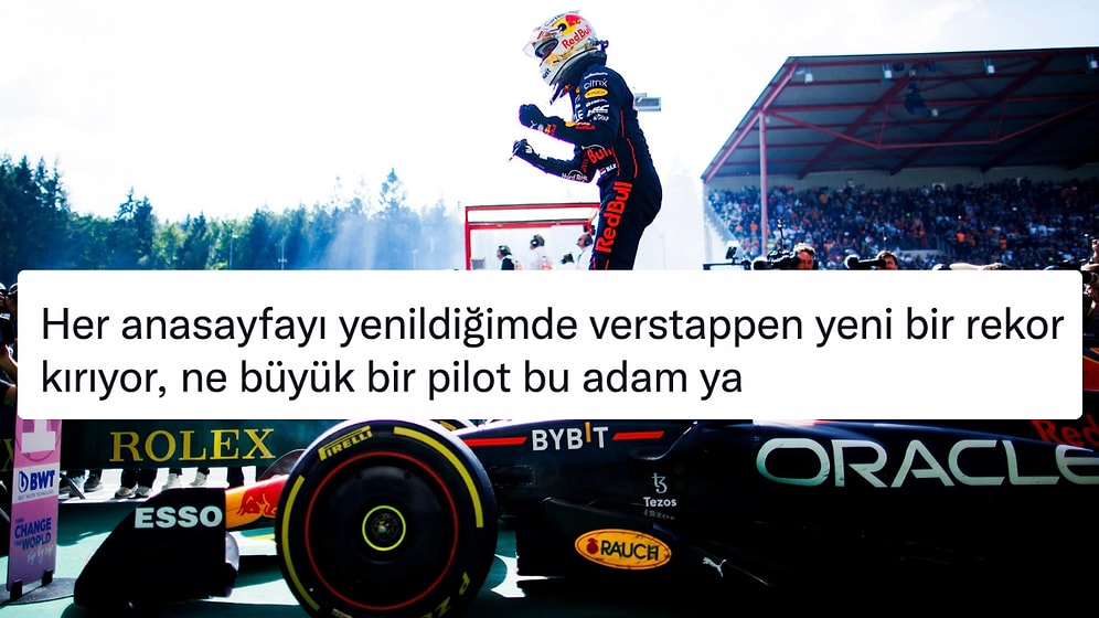 Schumacher'in Rekorunu Kırdı! Max Verstappen'in Kazandığı Meksika GP'sinin Ardından Sosyal Medyaya Yansıyanlar