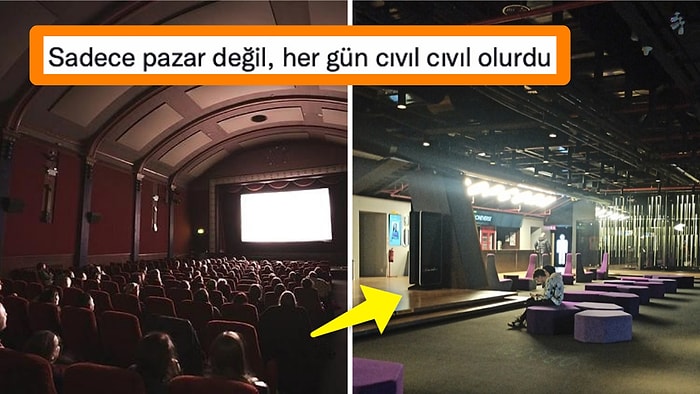 Eskiden Yer Bulunamazken Şu An Sinek Avlayan Sinema Salonlarıyla İlgili Sözleriyle Gündem Olan Kullanıcı