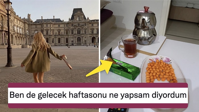 'Hafta Sonu Paris'e Git' Tavsiyesiyle Gündem Olan Twitter Paylaşımının Gülmekten Kırıp Geçiren Yorumları