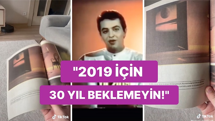 1989'da 2019 Yılını Hayal Ederek Yazılan Kitaptaki Detayları Görünce Gülmeden Duramayacaksınız