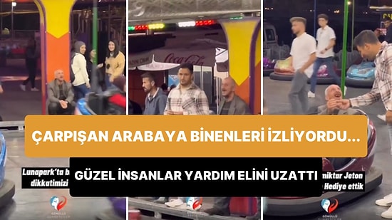 Çarpışan Arabalara Binen İnsanları İzleyen Konuşma Engelli Adamı Mutluluktan Havaya Uçuran Güzel İnsanlar