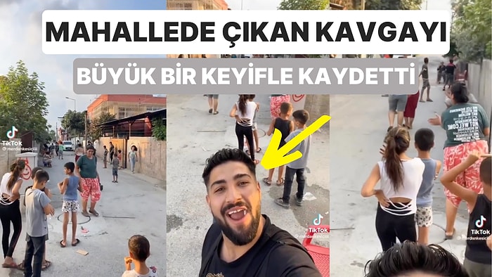 Hayatım Kayarken Ben: Mahallede Çıkan Kavgayı Sakız Çiğneyerek Büyük Bir Keyifle Kayda Alan Adam