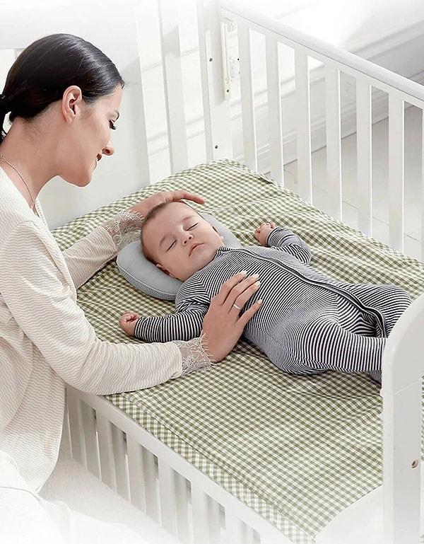 16. Bebeğinizin sağlığı için bebek yastığı...