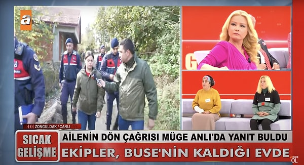 Ve sonunda Buse Nur hem sağlık kontrolünden geçirilmek için hem de ailesinin yanına dönmesi için Jandarma eşliğinde Orhan Bakır'ın yanından alındı.