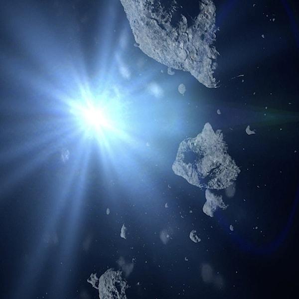 Güneş'in saçtığı parıltı nedeniyle bazı uzay kayalarının tespiti daha zor yapılıyor.