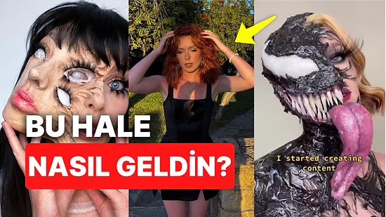 TikTok'un Halloween Kadını Holly Murray'in Makyajları Ağzınızı Açık Bırakacak!