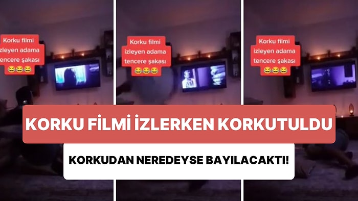 Korku Filmi İzlerken Sinsice Yapılan Tepsi Şakasıyla Allah'ına Kavuşan Adam