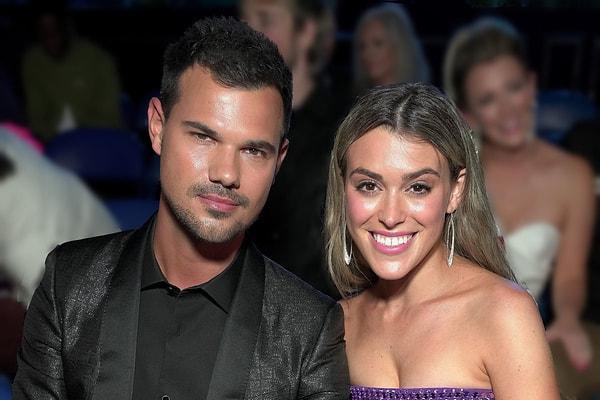 Taylor Lautner With His Fiancée