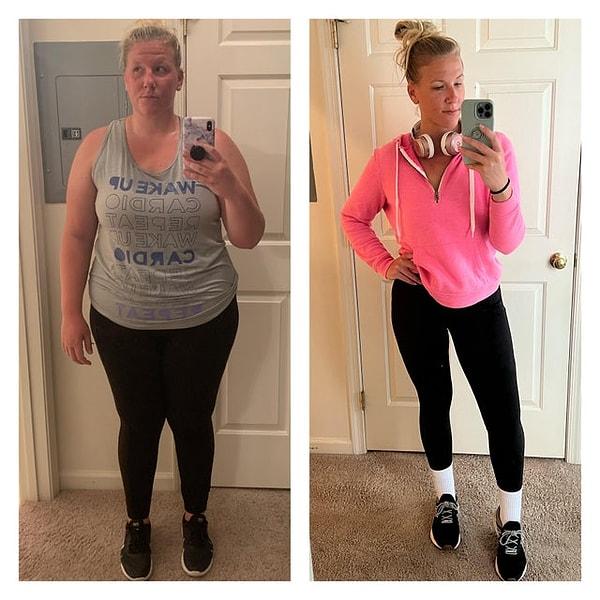 7. "Üç yılın sonunda nihayet istediğim kiloya ulaştım. 50 kilo verdim ancak bu bir kilo verme süreci değil kendini sevme ve olduğu gibi kabul etme süreciydi. Asla vazgeçmeyin çünkü inanın buna değer!"
