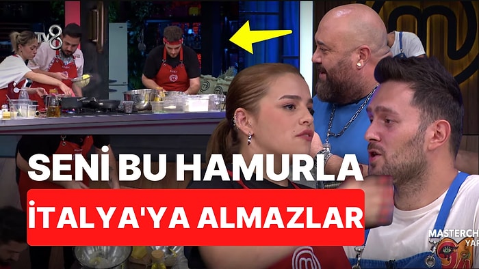 MasterChef Yeni Bölümde Fatma Nur ve Kıvanç Yarışı: 40 Yıllık Romalıyım Böyle Hamur Görmedim!