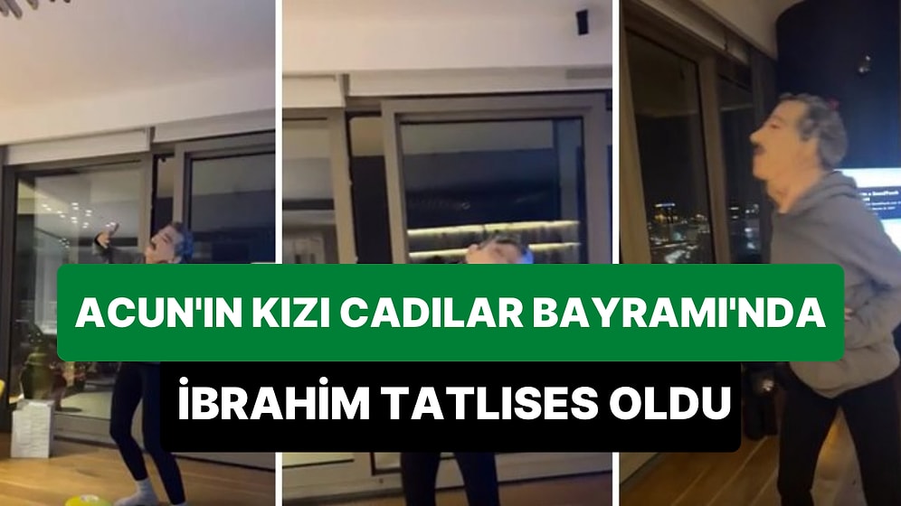 Acun Ilıcalı'nın Kızı Cadılar Bayramı'nda İbrahim Tatlıses Oldu: Maske Giyip Taklidini Yaptı