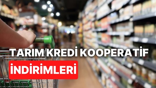 1 - 15 Kasım Tarım Kredi Kooperatif Marketi İndirimleri: Hangi Ürünlerde İndirim Olacak?