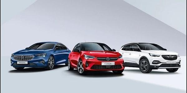 Opel fiyatlarındaki değişim şu şekilde gerçekleşti: