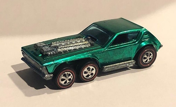 1970 Green Open Fire