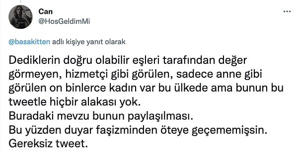 Aksini düşünen ve bunu bir duyar olarak görenler de vardı!