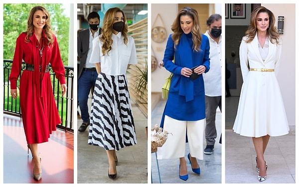 15. Kraliçe Rania nezaketi, eğitimli ve kültürlü olmasıyla tanındığı gibi ayrıca giyim tarzı ile milyonlarca insanın beğenisini topluyor.