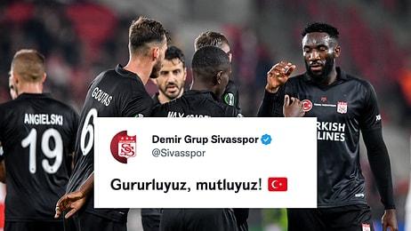 Lider Sivasspor! Yiğidolar, Konferans Ligi Grubunda Birinci Olarak Son 16 Turuna Yükseldi