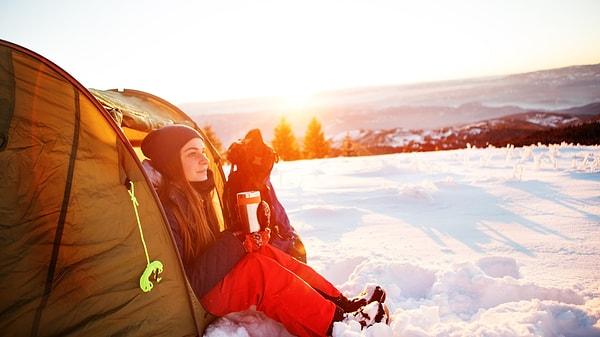 Senin bu kış kamp atman gereken ilk yer: Kapadokya!