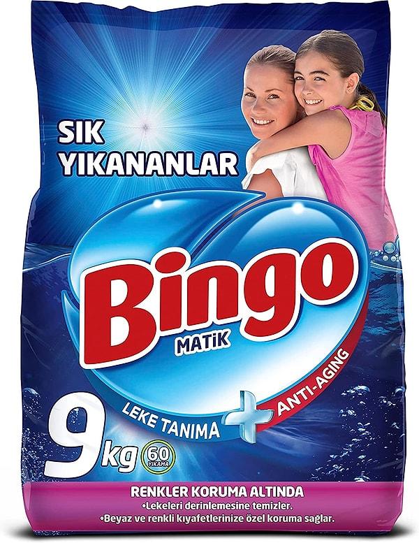 20. Bingo Matik Toz Çamaşır Deterjanı