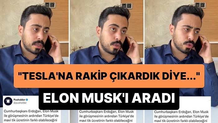 Cumhurbaşkanı Erdoğan Taklidi Yapan Muhammed Nur Nahya ile Elon Musk Arasında Mavi Tik Ücreti Pazarlığı